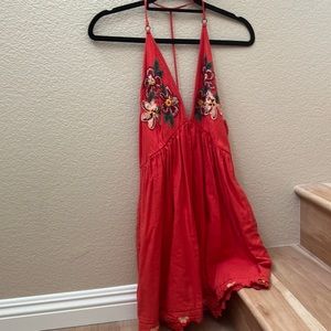 Free People Embroidered Dress